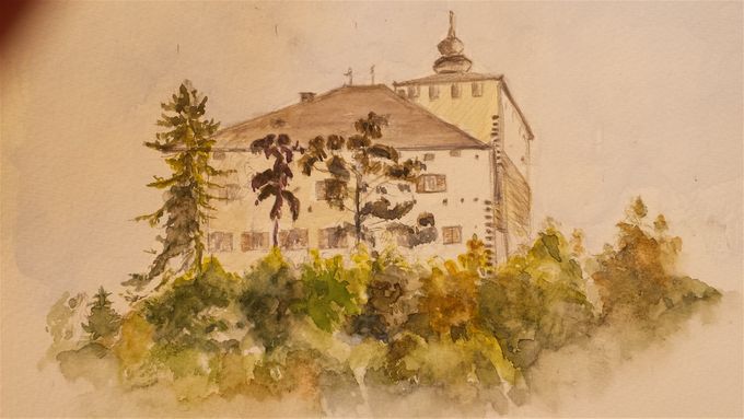 Schloss Werdenberg       28 x 21 cm