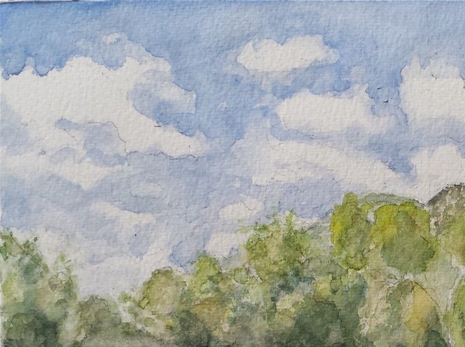 Fiume Maggia TI  32 x 24 cm
