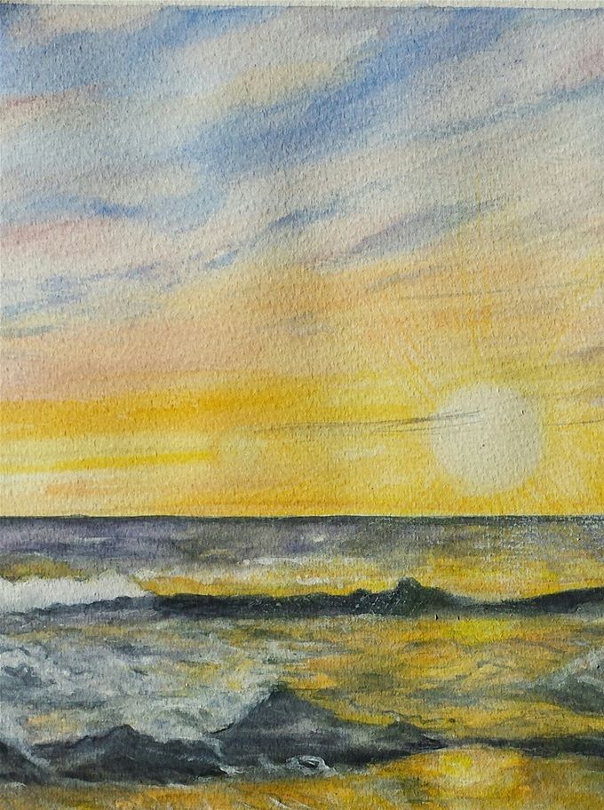mare 2018 30 x 40cm